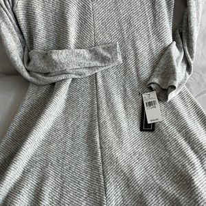 NWT light weight grey sweater dress. Super comfy